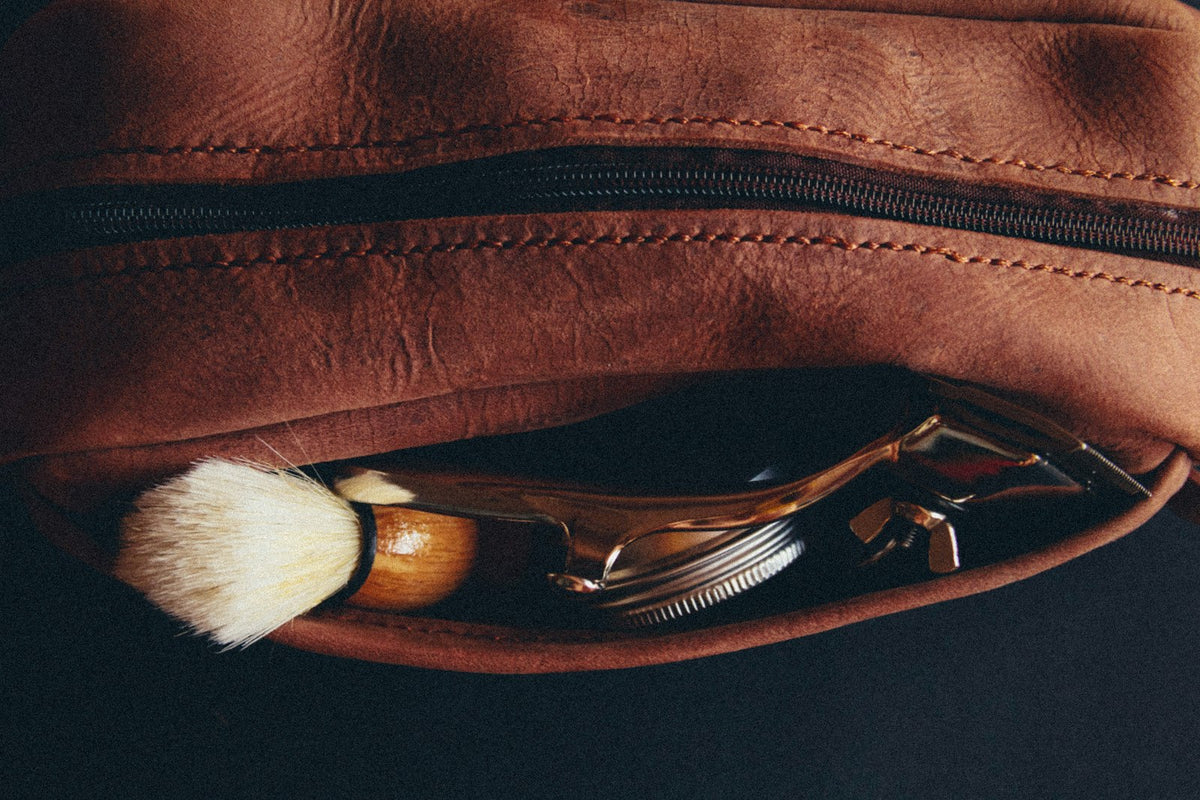 Leather Toiletry Bag from Komodo